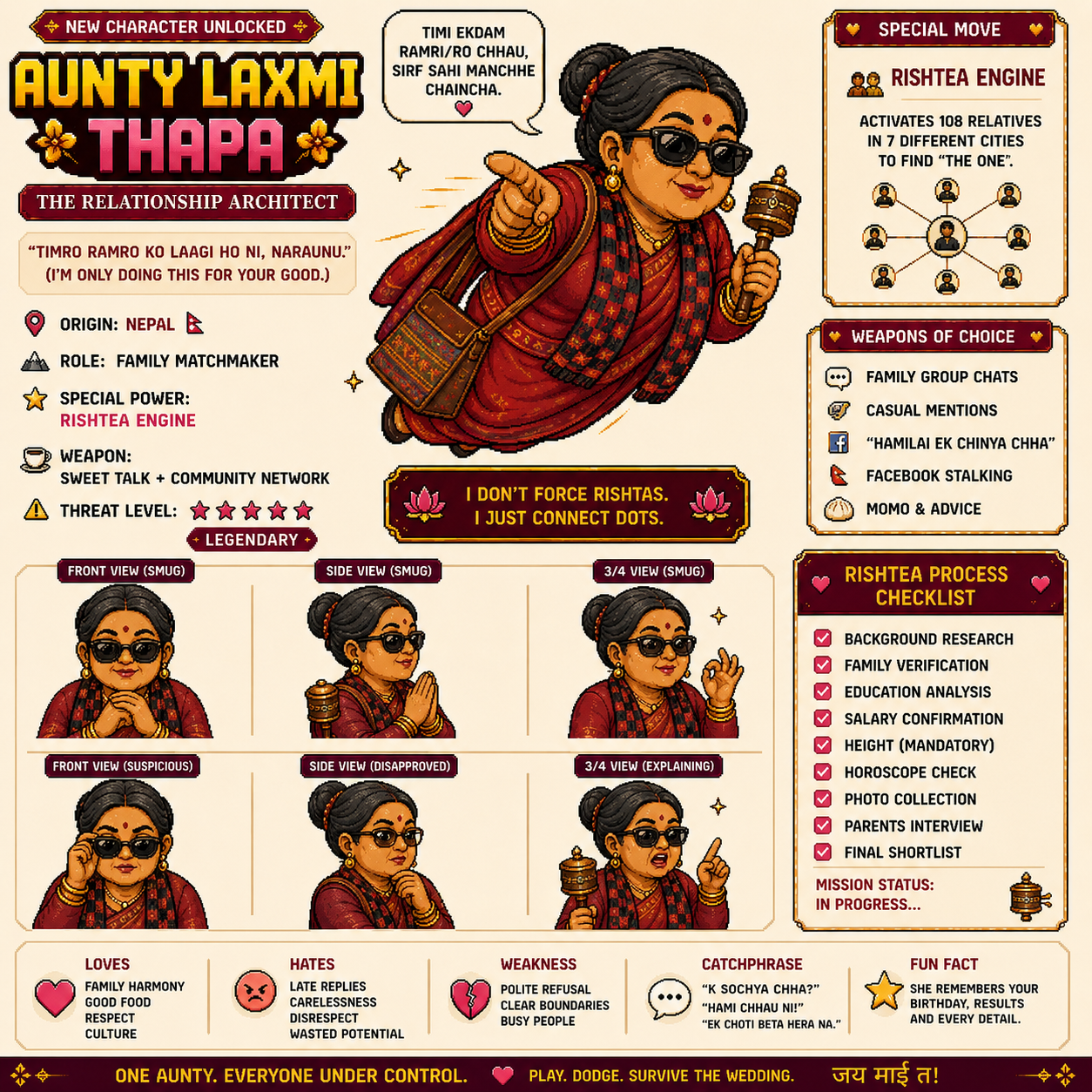 Aunty Laxmi Thapa